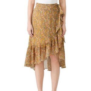 Rebecca Minkoff Selena Faux Wrap Ruffle Skirt
